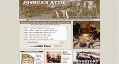 Desktop Screenshot of joshuasattic.com